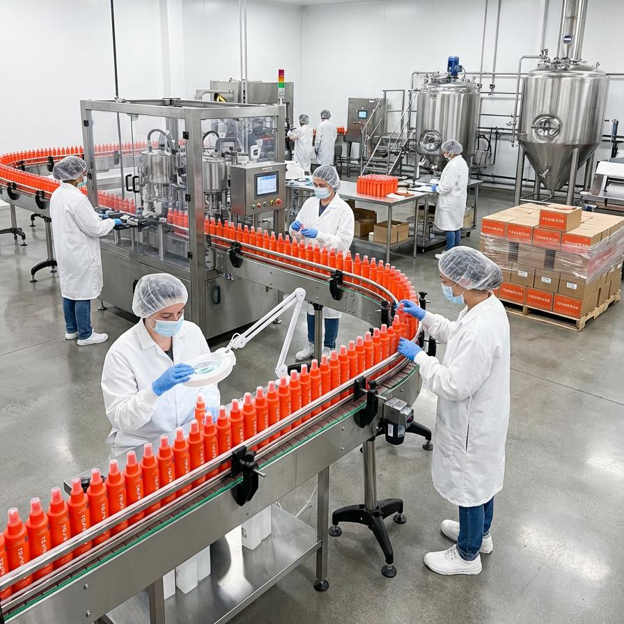 Climate controlled warehouse for beauty products